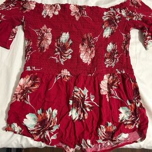 Maurices Floral Shirt